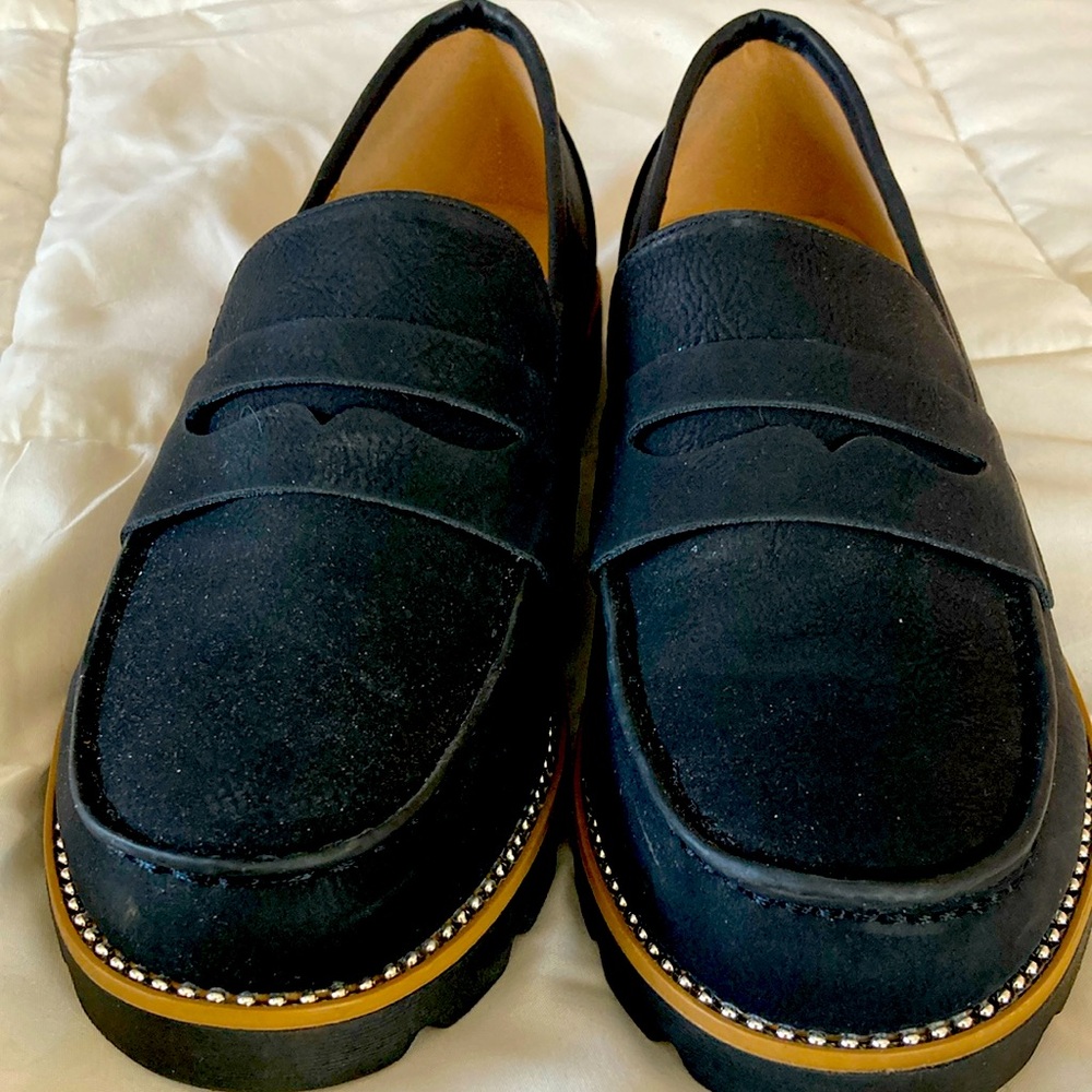Taryn Black loafers. Size 7 1/2. Worn once to work and back.